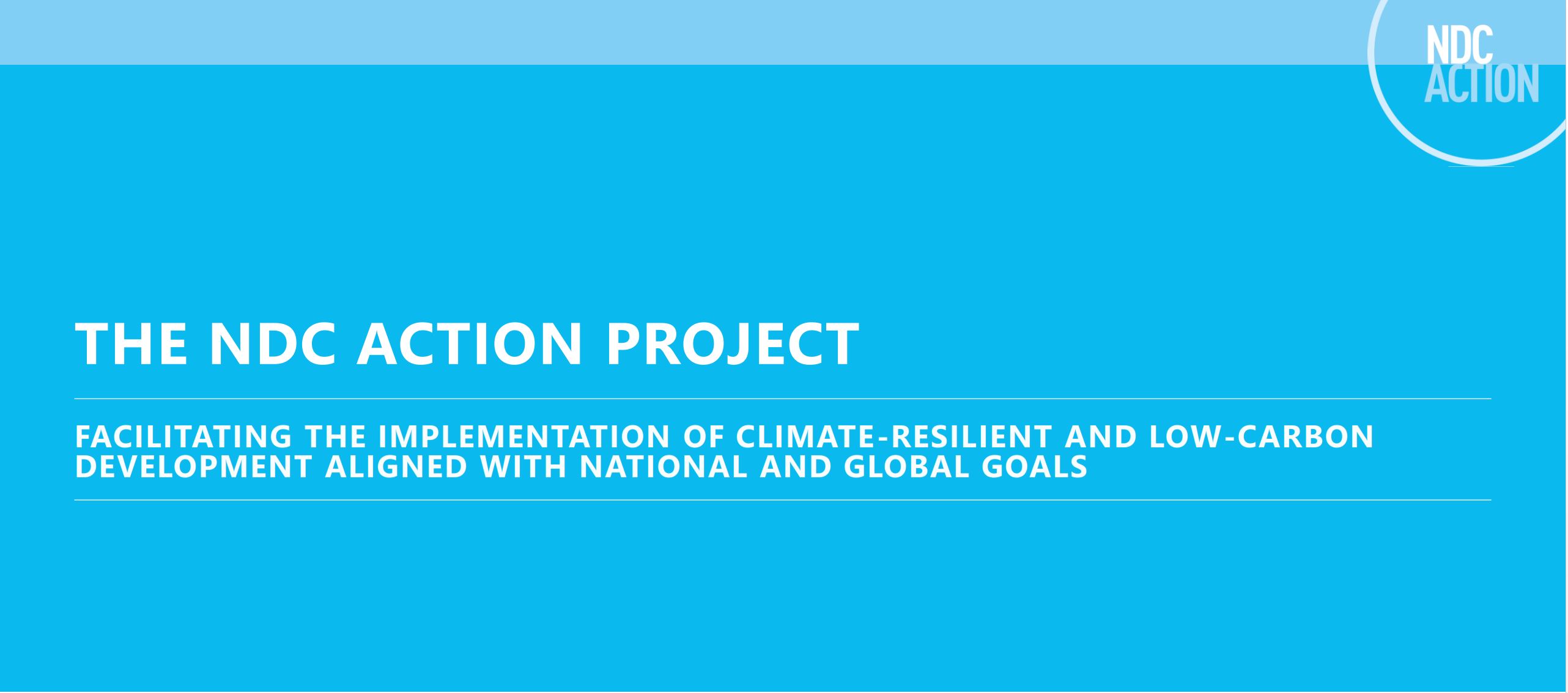 Facilitating the implementation of climate-resilient and low-carbon development aligned with national and global goals